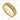 Argolla Oro Amarillo 14 K, 6mm.